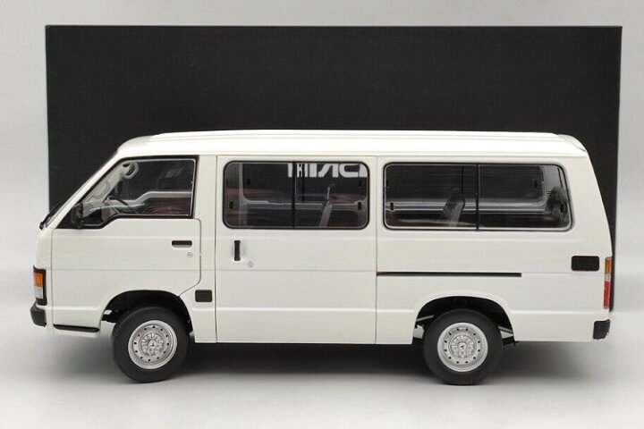 楽天市場】トヨタ特注 1/18 ハイエース H50 RHD ホワイト ダイキャスト  
