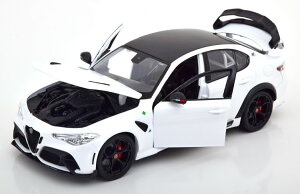 u[S 1/18 At@I WA GTAm 2020 zCg^bN JBburago 1:18 Alfa Romeo Giulia GTAm 2020 whitemetallic