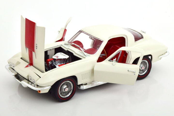 楽天市場】Ertl/Auto World 1/18 シボレー コルベット C2 427 1967  