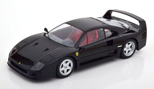 KK-SCALE 1/18 tF[ F40 1987 ubNKK-Scale 1:18 Ferrari F40 1987 black