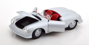 Welly 1/24 |VF 356 #1 [hX^[ Vo[ JWelly 1:24 Porsche 356 No 1 Roadster silver