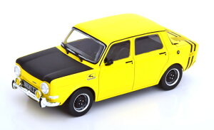 �z���C�g�{�b�N�X 1/24 �V���J 1000 Rallye 2 �C�G���[/�u���b�NWhite Box 1:24 Simca 1000 Rallye 2 yellow black