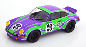 �\���h 1/18 �|���V�F 911 RSR #3 �q�b�s�[ �g���r���[�g 1973 �p�[�v��/�O���[�� �J��Solido 1:18 Porsche 911 RSR No 3 Hippie Tribute 1973 purple green