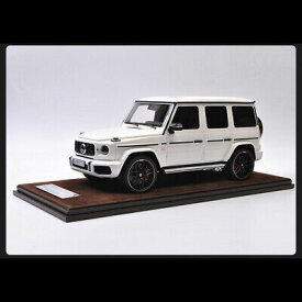 モーターヘリックス 1/18 メルセデス・ベンツ Gクラス G63 AMG 2019 ホワイト MOTORHELIX 1/18 MERCEDES BENZ G-CLASS G63 AMG 2019 WHITE