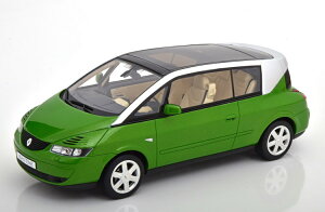 �I�b�g�[ 1/18 ���m�[ �A���@���^�C�� 2003 �O���[�����^���b�N/�V���o�[�@Otto Mobile 1:18 Renault Avantime 2003 greenmetallic silver Limited Edition 999 pcs
