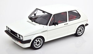 �I�b�g�[���[�r�� 1/12 �t�H���N�X���[�Q�� �S���t 1 GTI 16S �G�b�e�B���K�[ 1982 �z���C�g 999����� Otto Mobile 1:12 VW Golf 1 GTI 16S Oettinger 1982 white Limited Edition 999 pcs