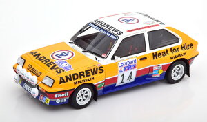 �I�b�g�[���[�r�� 1/18 ���H�N�X�z�[�� �V�F�x�b�g 2300 HSR #14 RAC�����[ 1983 2500�����Otto Mobile 1:18 Vauxhall Chevette 2300 HSR No 14 RAC Rally 1983 Broad Brookes Limited Edition 2500 pcs