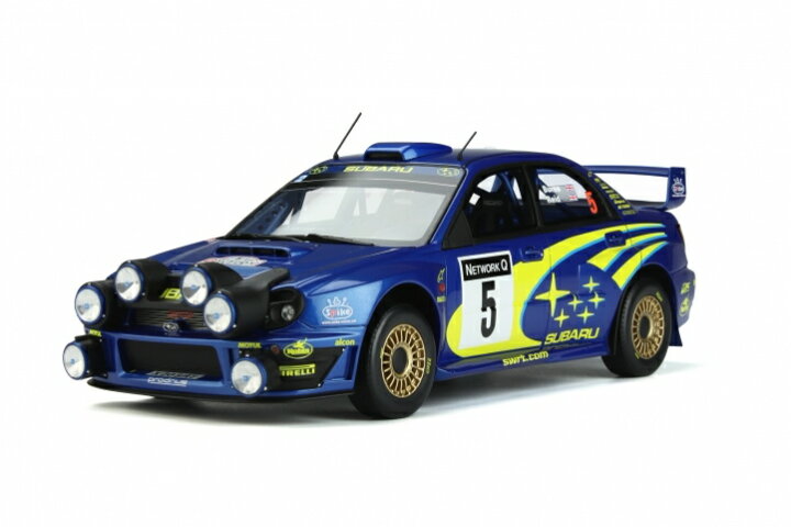 楽天市場】オットー 1/18 スバル インプレッサ GDB WRC #5 2001 ナイト  