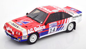 Ibg[ 1/18 Iy }^ 400 Gr.B #14 RAC o[h [ 1985 2000Otto Mobile 1:18 Opel Manta 400 Gr.B No 14 RAC Lombard Rally 1985 Grindrod/McRae Limited Edition 2000 pcs