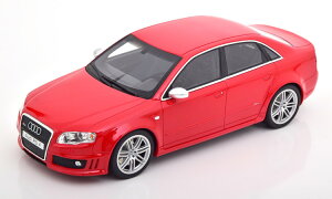 Ibg[ 1/18 AEfB RS4iB7jT[ 2005 bh 2500Otto Mobile 1:18 Audi RS 4 (B7) Saloon 2005 red Limited Edition 2500 pcs