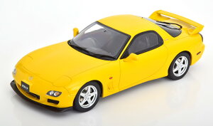 Ibg[ 1/18 }c_ RX-7 1999 CG[ 2500Otto Mobile 1:18 Mazda RX-7 1999 yellow Limited Edition 2500 pcs