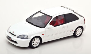 Ibg[ 1/18 z_ VrbN EK9 ^CvR zCg 1997Otto Mobile 1:18 Honda Civic EK9 Type R White 1997