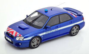 Ibg[[r 1/18 Xo CvbT STI WRX W_ 2006 u[ bh zCg 2000 Otto Mobile 1:18 Subaru Impreza STI WRX Gendarmerie 2006 blue red white Limited Edition 2000 pcs