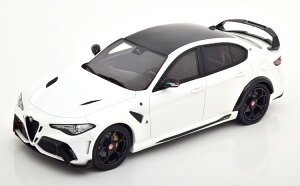 Ibg[ 1/18 At@I WA GTAm 2020 zCg 999Otto Mobile 1:18 Alfa Romeo Giulia GTAm 2020 white Limited Edition 999 pcs