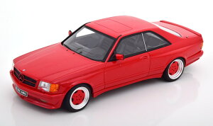 Ibg[ 1/18 ZfX AMG 560 SEC W126 Ch{fB 1986 bh 2000Otto Mobile 1:18 Mercedes AMG 560 SEC W126 Widebody 1986 red Limited Edition 2000 pcs