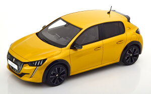 Ibg[ 1/18 vW[ 208 GT 2020 CG[^bN 999Otto Mobile 1:18 Peugeot 208 GT 2020 yellowmetallic Limited Edition 999 pcs