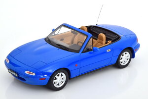 Ibg[ 1/18 }c_ MX-5 [hX^[ 1990 u[ 1500Otto Mobile 1:18 Mazda MX-5 Roadster 1990 blue Limited Edition 1500 pcs