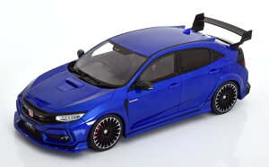Ibg[ 1/18 z_ VrbN FK8 Type R Mugen 2020 u[^bN 1500Otto Mobile 1:18 Honda Civic FK8 Type R Mugen 2020 bluemetallic Limited Edition 1500 pcs