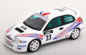 �I�b�g�[ 1/18 �g���^ �J���[�� WRC N 33 �����[ �c�[���E�h�E�R���X 2000OttO-mobile 1:18 TOYOTA - COROLLA WRC N 33 RALLY TOUR DE COURSE 2000 S.LOEB - D.ELENA WHITE