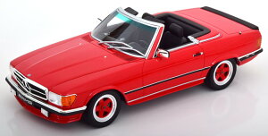 オットー 1/18 メルセデスベンツ SLクラス 500 AMG (R107) ガブリオレ 1986 レッドOttO-mobile 1:18 MERCEDES BENZ - SL-CLASS 500 AMG (R107) CABRIOLET 1986 RED