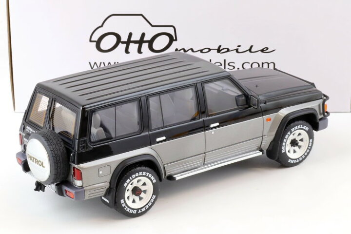楽天市場】オットーモービル 1/18 日産 パトロール GR Y60 グレー 