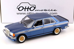 Ibg[ 1/18 ZfXExc 280E (W123) AMG 1985 sXu[Otto Mobile 1:18 Mercedes 280E (W123) AMG 1985 lapis blue