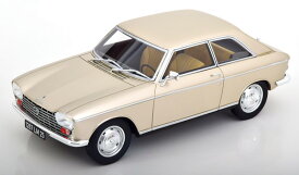 オットー 1/18 プジョー 204 クーペ 1965 ライトゴールドメタリック 999台限定Otto Mobile 1:18 Peugeot 204 Coupe 1965 lightgold-metallic Limited Edition 999 pcs