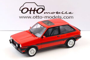 �I�b�g�[���[�r�� 1/18 �t�H�[�h �t�B�G�X�^ XR2 MK1 ���b�h 1981Otto Mobile 1:18 Ford Fiesta XR2 MK1 red 1981