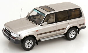 Ibg[ 1/18 g^ hN[U[ FZJ80 1992 Vo[ 3000OttO-mobile 1:18 TOYOTA Land Cruiser FZJ80 1992 silver Limited Edition 3000 pcs