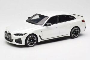 �I�b�g�[���[�r�� 1/18 BMW I4 M50 2021 �~�l�����z���C�g 999�����OTTO Mobile 1:18 BMW I4 M50 2021 mineral white Limitation 999 pcs