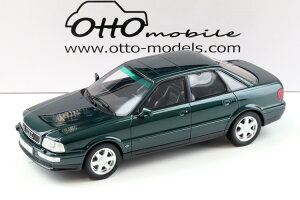 Ibg[[r 1/18 AEfB S2/B3 Z_ 1993 GhO[Otto Mobile 1:18 Audi S2/B3 Sedan 1993 Emerald green