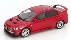 Ibg[[r 1/18 OH T[ G{[V 10 FQ-400 2012 bh^bN 2000Otto Mobile 1:18 Mitsubishi Lancer Evo X FQ-400 2012 red metallic Limited Edition 2000 pcs