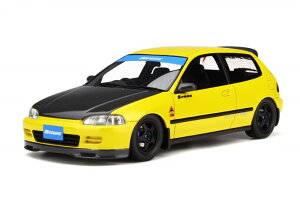 Ibg[ 1/18 VrbN/EG6 SIR 2 Xv[ 1992 J[joCG[OTTO 1:18 Honda Civic/EG6 SIR II Spoon 1992 Carnival Yellow