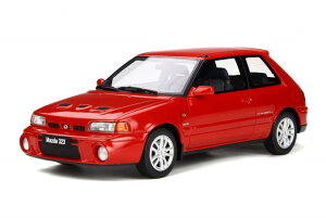 Ibg[ 1/18 }c_ 323 GT-R 1992 uCYbh SQ 999Otto Mobile 1:18 Mazda 323 GT-R 1992 Blaze Red SQ limited 999 pcs