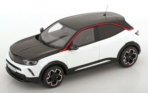 �I�b�g�[���[�r�� 1/18 �I�y�� ���b�J E GS���C�� 2021 �z���C�g �u���b�N 999�����Otto Mobile 1:18 Opel Mokka E GS Line 2021 white black Limited 999 pcs