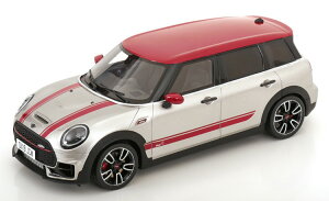 �I�b�g�[���[�r�� 1/18 �~�j �N���u�}�� F54 JCW 2021 �V���o�[ �_�[�N���b�h 999�����Otto Mobile 1:18 Mini Clubman F54 JCW 2021 silver darkred Limited 999 pcs