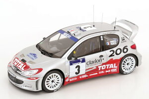 Ibg[[r 1/18 vW[ 206 WRC #3 c[ h RX 2002 W pjbcB/GF pjbcB 2000Otto Mobile 1:18 Peugeot 206 WRC N3 Tour de Corse 2002 Panizzi/Panizzi Limited 2000 pcs