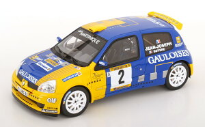 Ibg[r 1/18 m[ NI S1600 #2 [Y[ 2004 Jean Joseph/{C[ 2000Otto Mobile 1:18 Renault Clio S1600 N2 Rally Zlin 2004 Jean Joseph/Boyere Limited 2000 pcs