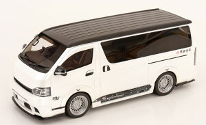 オットーモビル 1/18 トヨタ ハイエース スーパーGL カスタム 2008 ホワイトメタリック 999台限定Otto Mobile 1:18 Toyota Hiace Super GL Custom 2008 whitemetallic Limited 999 pcs