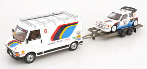 �I�b�g�[���r�� 1/18 �v�W���[ TDC �����[�Z�b�g 3��Z�b�g �V�g���G�� C35 �v�W���[ 205 GTI �g���[���[ 1986 Fauchille/Saby 999�����Otto Mobile 1:18 Peugeot TDC Rally Set mit 3 Modellen Citroen C35 Peugeot 205 GTI Trailer 