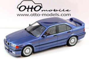 �I�b�g�[���r�� 1/18 BMW �A���s�i B6 2.8 �Z�_�� �A���s�i �u���[ ���^���b�N 1992Otto Mobile 1:18 BMW Alpina B6 2.8 Sedan Alpina blue metallic 1992