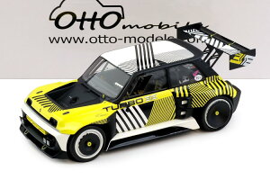 �I�b�g�[���r�� 1/18 ���m�[ 5 �^�[�{ 3E E-�e�b�N RMC ���b�N 2024 �C�G���[ ���b�NOtto Mobile 1:18 Renault 5 Turbo 3E E-Tech RMC Look 2024 yellow lack