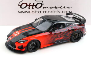 �I�b�g�[���r�� 1/18 ���Y Z GT4 �N�[�y SEMA�V���[ 2022 ���b�h �u���b�NOtto Mobile 1:18 Nissan Z GT4 Coupe SEMA Show 2022 red black