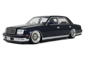 �I�b�g�[���r�� 1/18 �g���^ �Z���`�����[ V12 �X�^���X 2008 �u���[�}�C�J 999�����Otto Mobile 1:18 Toyota Century V12 Stance Year 2008 blue mica Limited 999 pcs