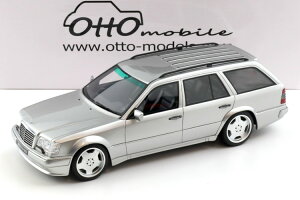 �I�b�g�[���r�� 1/18 �����Z�f�X AMG 70TE ���S�� 1996 �u�����A���g�V���o�[Otto Mobile 1:18 Mercedes AMG 70TE Wagon 1996 Brilliant silver