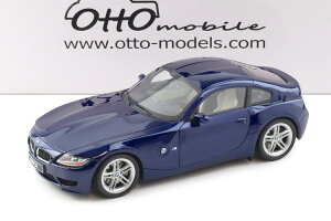 �I�b�g�[���[�r�� 1/18 BMW Z4 M �N�[�y �C���e�����S�X 2006 �u���[���^���b�NOttO-mobile 1:18 BMW Z4 M Coupe Interlagos 2006 blue metallic