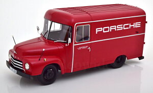 �V���R�[ 1/18 �I�y���E�u���b�c 1,75t �|���V�F �_�[�N���b�h Schuco 1:18 Opel Blitz 1.75t Porsche darkred