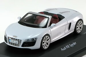 VR[ 1/43 AEfB R8 XpC_[ 2009 CgO[ 1000Schuco 1:43 Audi R8 Spyder 2009 lightgrey Limited Edition 1000 pcs