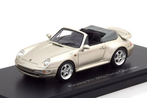 VR[ Pro.R 1/43 |VF 911 993 ^[{ JuI Vo[O[ 1000Schuco Pro.R 1:43 Porsche 911 (993) Turbo Cabriolet silvergrey Limited Edition 1000 pcs