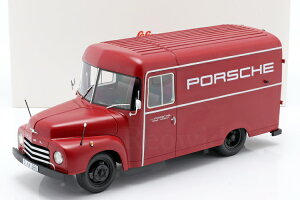 �V���R�[ 1/18 �I�y���E�u���b�c 1,75t �|���V�F 1952-1960 ���b�h Schuco 1:18 Opel Blitz 1,75t Porsche 1952-1960 red